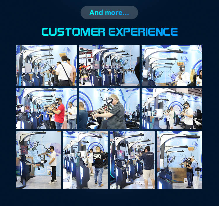Indoor Self Service DP Glasses Small Footprint 9d Vr Virtual Shooting Games