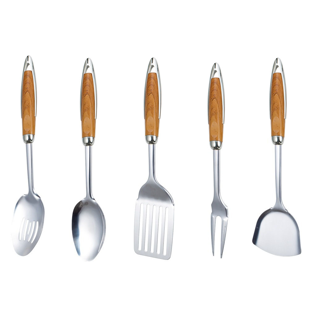 Sustainable and Customizable 7-Piece Stainless Steel Kitchen Tools for Modern Kitchen