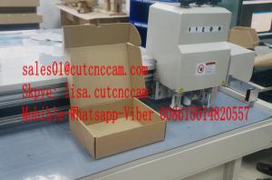 China Custom-Made 3D Mockup Packaging Display Box Digital Knife Cutting Machine factory