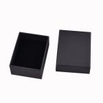 Eco Friendly Recycled Gift Packaging Black Brown Kraft Paper Jewelry Boxes