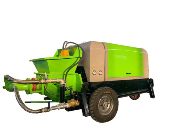 China Small Wet Shotcrete Machine 22kw Gunite Application Equipment factory