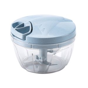 SGS Wheat Straw Pull String Vegetable Chopper Mixer Multiple Function