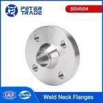 Zinc Plated 4 Inch Weld Neck Raised Face WNRF Flanges PN 25 for Oil and Gas