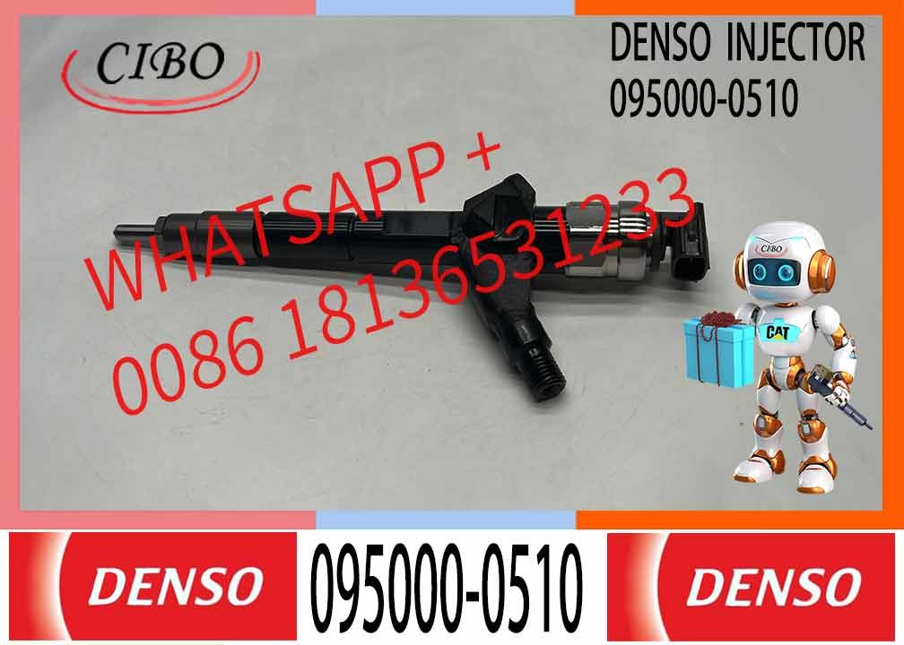 DENSO Common Rail DCRI100510 Fuel Injector 095000-0510 095000-0511 16600-8H800 For Nissan X-Trail YD22ETI T30 2.2 Di Eng