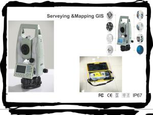 China Laser Level Reflectorless Total Station Surveying Equipment factory