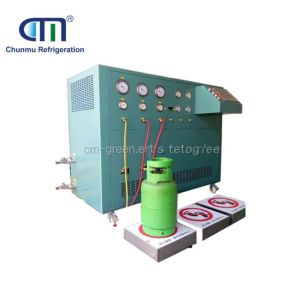 automatic refrigerant split charging machine ac recharge machine R134a R22