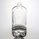 Glass Liquor Bottle for Whisky Gin Rum Vodka 500ml Capacity and Cork Stopper