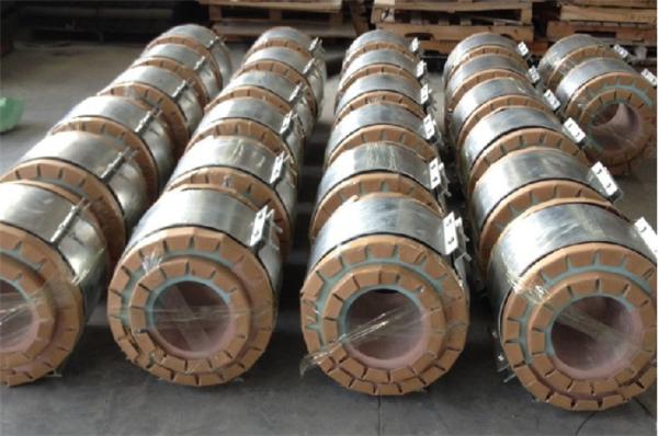 25mm - 250mm Insulation Thickness Sliding Pipe Support , Cold Insulation Pipe