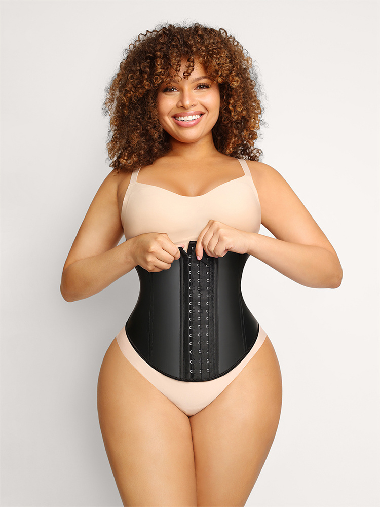 Custom Logo Waist Trainer Shaper Wear Belt with Padded Buttocks and 7 Days Lead Time