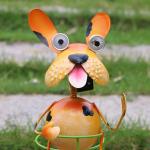Metal Art IP44 Dog Animal Shaped Solar Garden Lights