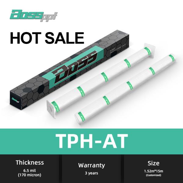 Anti Yellowing Glossy 6.5mil TPH-AT Anti Acid Rain Transparent Car Protective