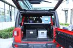 4-Door Cargo Storage Interior Rack Shelf for Off-Road Storage Efficiency and