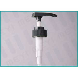 Custom Ribbed Closure Lotion Pump Dispenser With PP Polypropylene Material