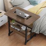 Customizable Children's Study Table with White Wooden Storage Desk and Height