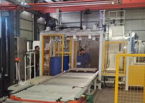 China Two-Nozzles 200L Fully Automatic Ex-Proof Chemical Liquid Filling Palletizing Line factory