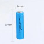 14500 3.2V Rechargeable Cylinder Lithium Battery AA Size 600mAh 500mAh