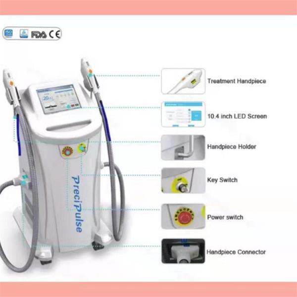 560nm-1200nm Clinic Laser Hair Removal Machine , IPL Hair Reduction Laser