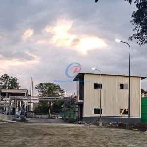 China Office Steel Structure Building Construction With Thermal Insulated Sheathing Options factory