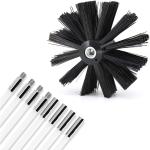 Nylon 16 Feet Chimney Cleaning Brush 0.9KG For Dryer Vent Cleaning