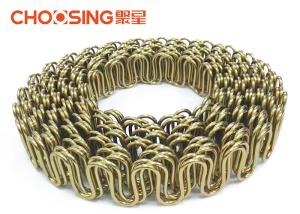 China Super Loop / Functional Seat Springs In Furniture , Sofa Cushion Spring Replacement Black Color factory