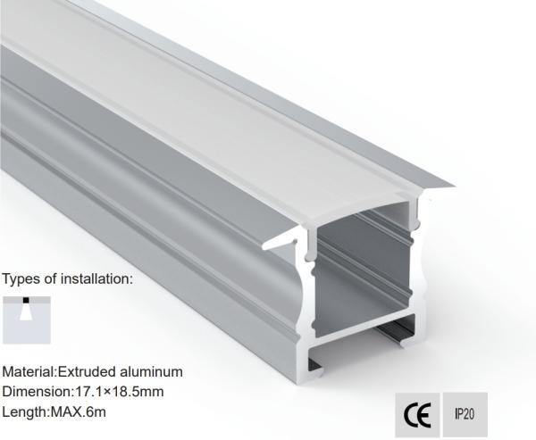 Aluminum Profile New for High-Strength and Lightweight Designs 17x18.5mm (0.67