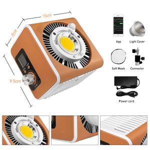 Handheld 150w live broadcast light with adjustable brightness. Mobile live