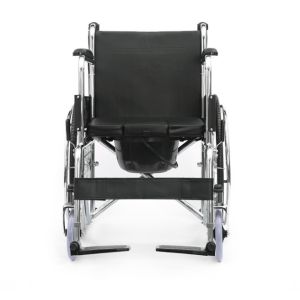 China Elderly Multifunctional Drive Medical Wheelchairs 100kg Capacity With Toilet on sale