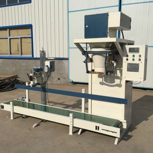 Gravity Feed Pellet Packing Machine Paper Woven Automatic Weighing And Filling
