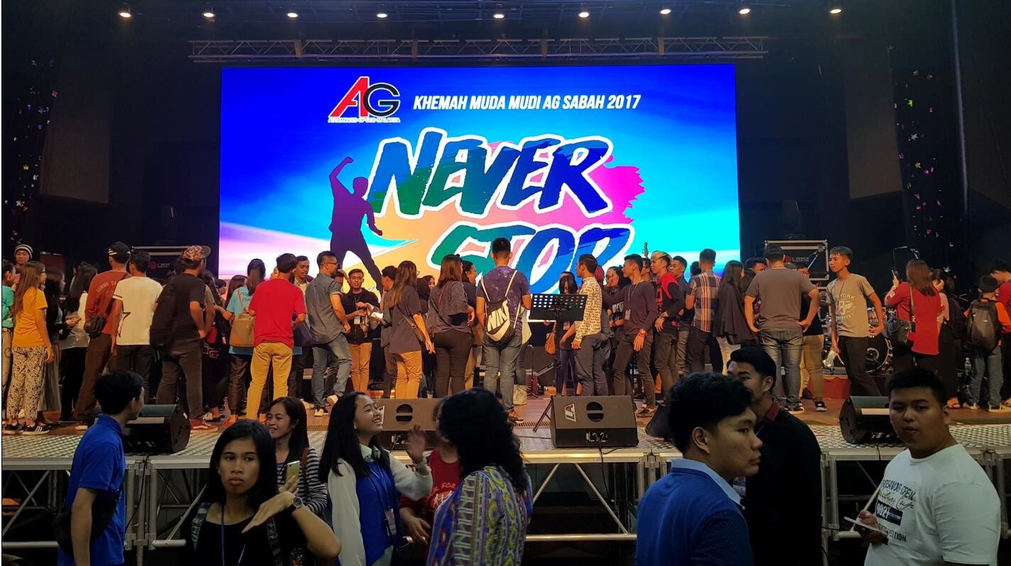 High Resolution Super Clear Walls Stage Led Screen For Live Event Service