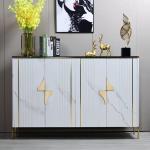 120mm Brass Aluminium Combination 3 Color Cabinet Door Handles