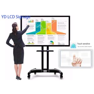 32 Inch Interactive Touch Screen Kiosk Smart Whiteboard With Low Energy