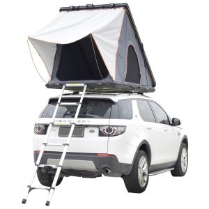 China Roof Hard shell Delta Aluminum Triangle Car Camping Tent factory