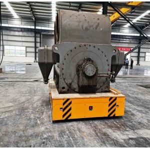 Heavy Duty Remote Control Trackless Transfer Cart Battery Transporter