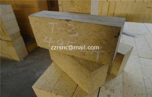 China Wear Resistance High Alumina Refractory Brick For Cement Kiln / Glass Kiln factory