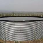 Hot Galvanized Corrugated Steel Water Storage Tank 20000Liter 300000Liter
