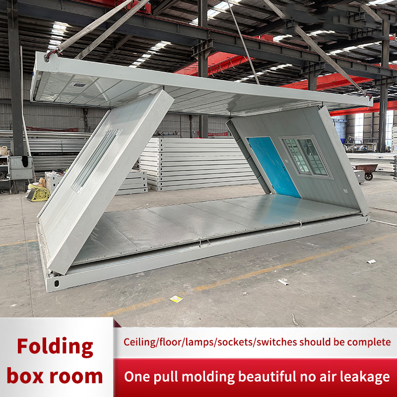 Container folding packing box room prefabricated activity full house board room mobile office easy to install