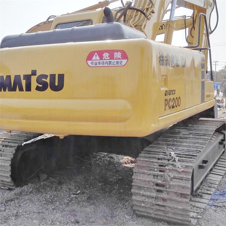 20 Ton Used Original Japan Komatsu PC200 Excavator with Machine Weight of 20000 KG