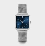 Square Alloy Womens Fashion Watch , Mesh Strap Ultra Slim Wrist Watch