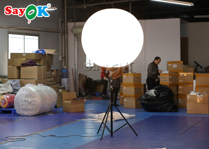 Attractive Oxford Cloth 1.2m Inflatable Lighting Tripod Advertising Balloon Holder