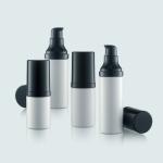 Empty Cosmetic Packaging Bottle For Skin Care 360 Degree Airless Dispensing