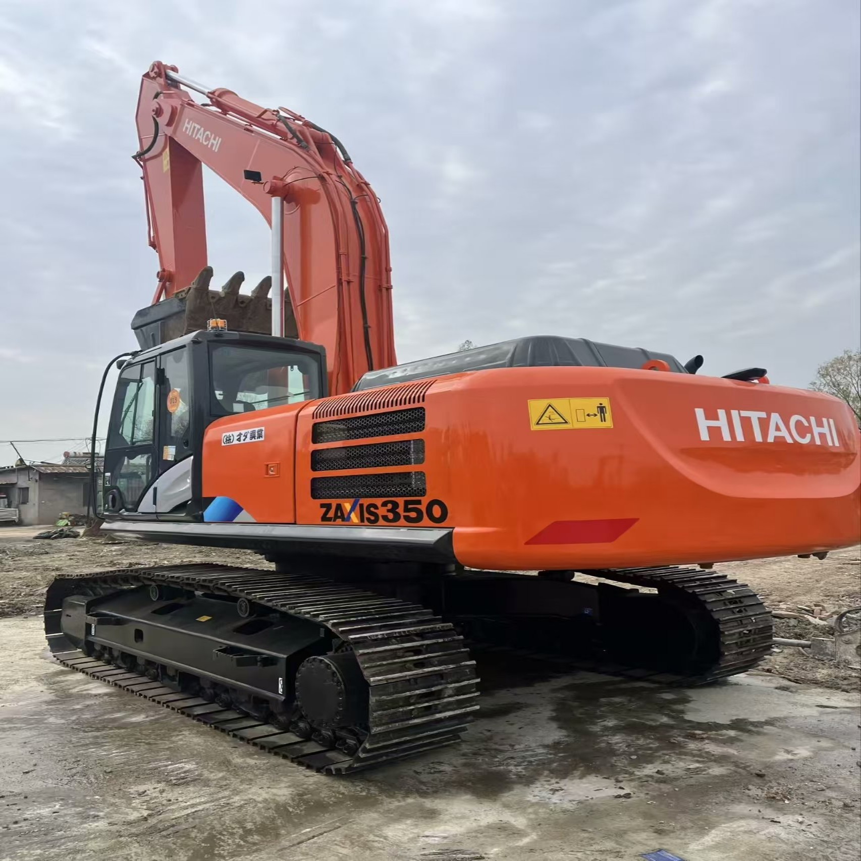 Used Excavator Original Hitachi ZX350-5G Hydraulic 35ton Crawler Digger
