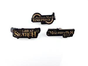 China Christmas Santa Magic Metallic Pin Unlock Wonder Of Holidays factory