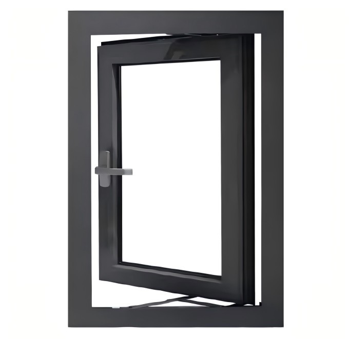 Thermal Break Aluminum Profile Casement Windows With Screens for Boutique Hotel