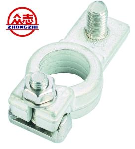 China TS16949 Positive Forging Automotive Battery Clamp CW612N Dark Tin Plating factory