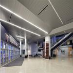 300mm Width Aluminum Metal Ceiling C300 PVDF Coating Surface