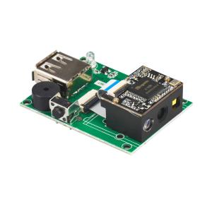 China Embedded Mini Barcode Scanner TTL RS232 USB Fixed Mount Barcode Reader on sale