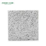 Factory delivered sound absorbing fiber cement acoustic wall gymnasium custom
