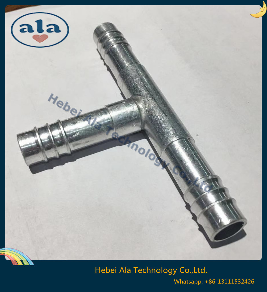 #6 #8 #10 #12 A/C Hose Fitting/Automotive A/C Hose Tee pipe aluminum fittings /Hose connection kit three-way T-head