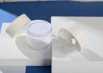 Body Scrub 200ml 250ml PP Plastic Cosmetic Jars With Disc Spoon
