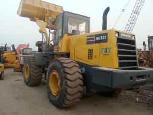 China Used Komatsu Wheel Loader WA380 factory